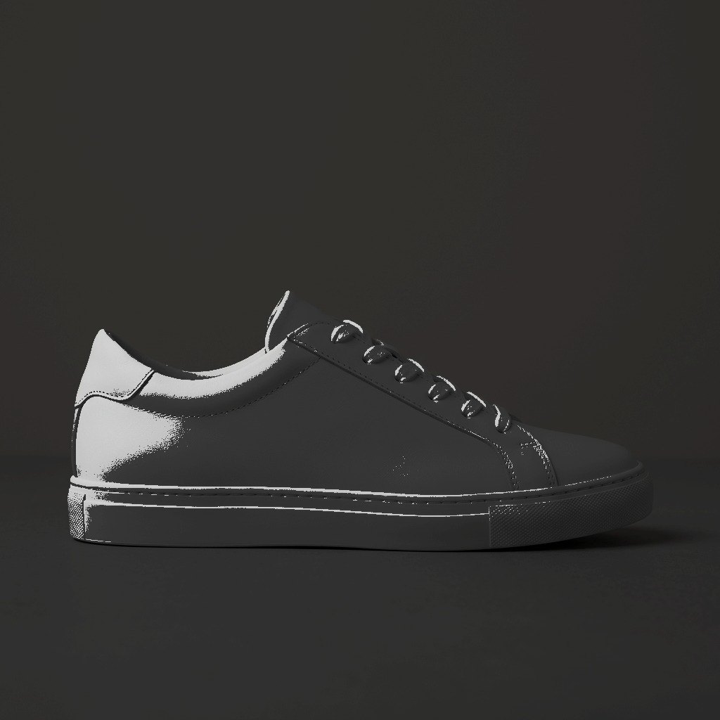 Beyaz Minimal Kadın Sneaker - Görsel 2